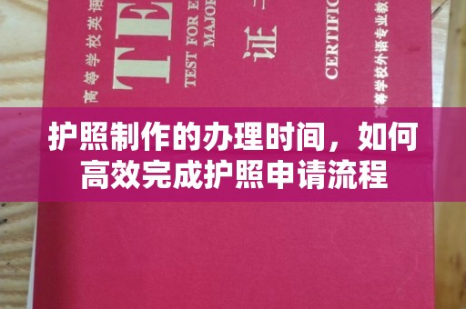 洞口护照制作的办理时间，如何高效完成护照申请流程